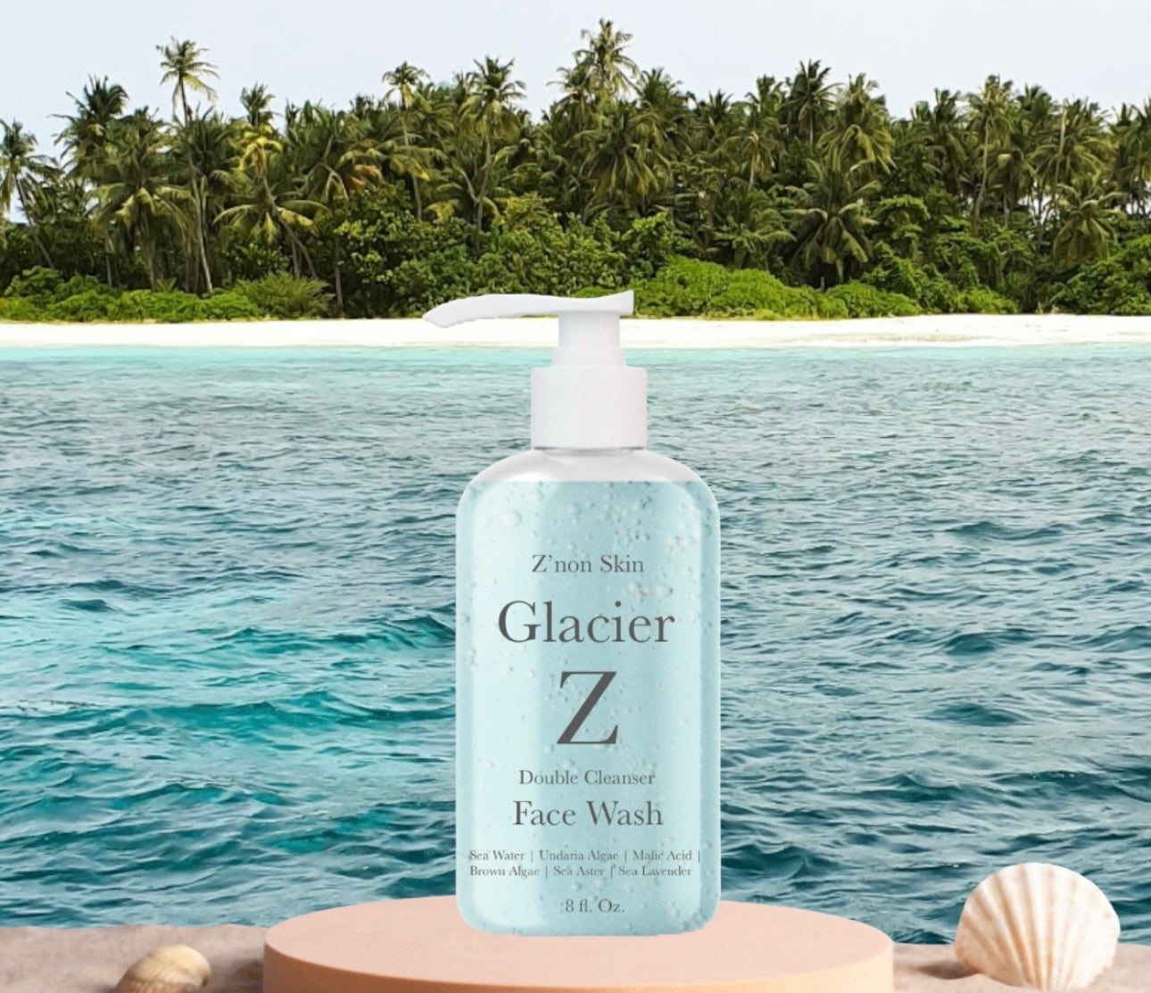 Glacier Face Wash( ships June 5-10th th ) Free Sea and Saharah ($50) with it