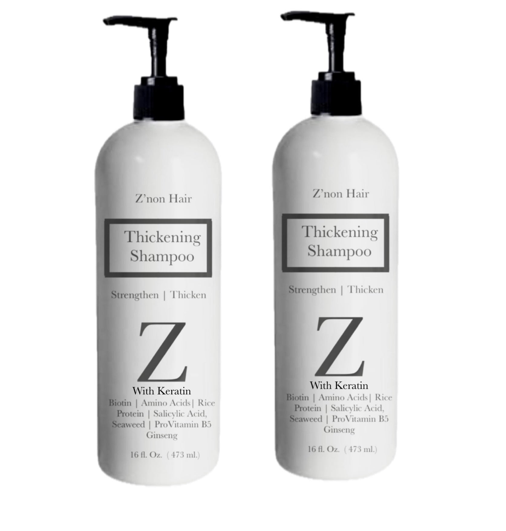 Thickening Shampoo With Keratin and Biotin