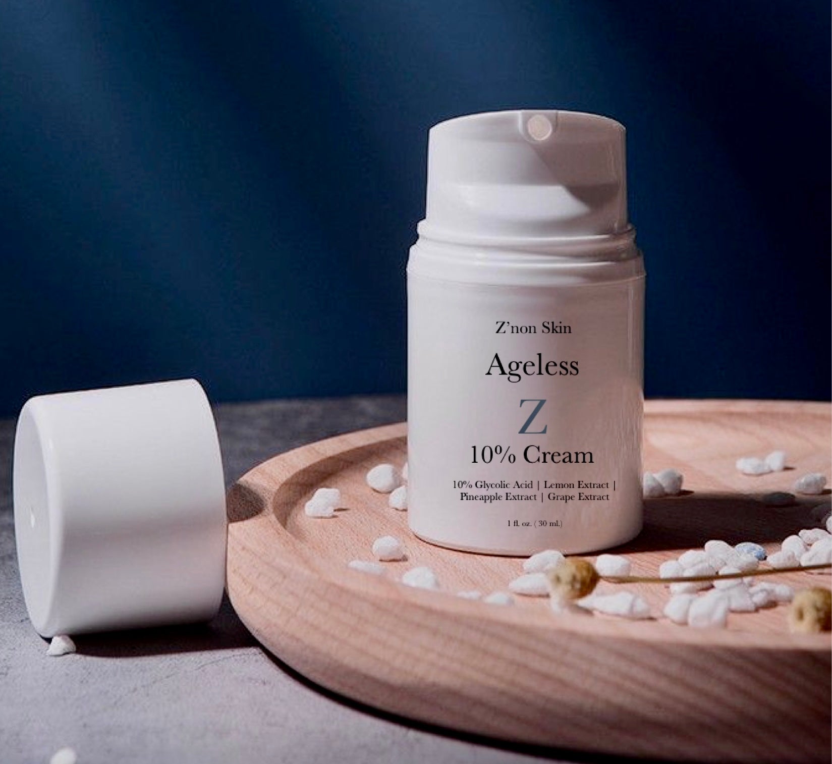 Ageless 10% Anti-Aging/Lightening Cream( 2 oz.) Comes with 12% gel to apply on top