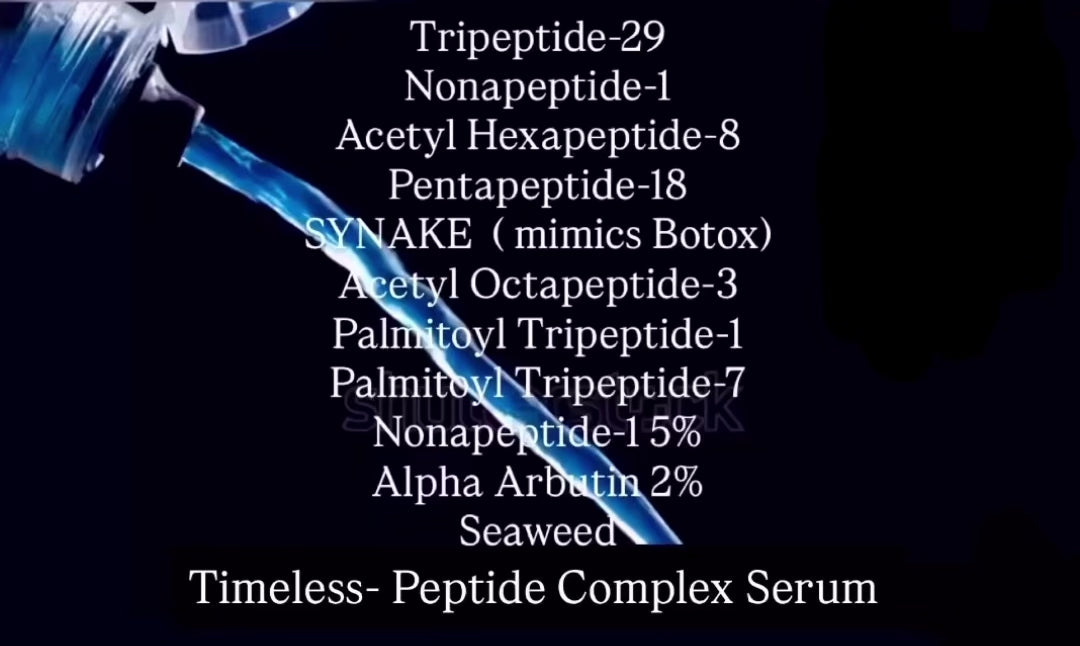 Aa-Timeless Multi-Peptide  Hyperpigmentation and Anti-aging Serum ( with FREE full size Glass Skin 17% $75)