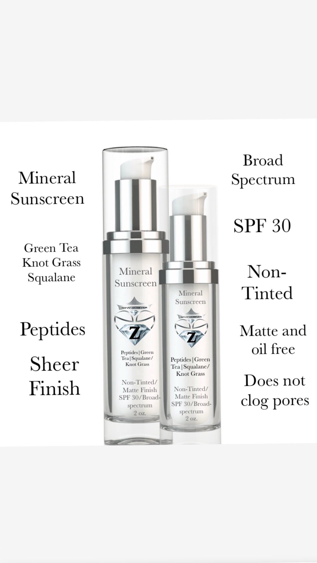 Mineral sunscreen ( non tinted) SPF 30